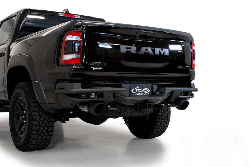 Addictive Desert Designs 2021+ Dodge RAM 1500 TRX PRO Bolt-On Rear Bumper w/ Sensors