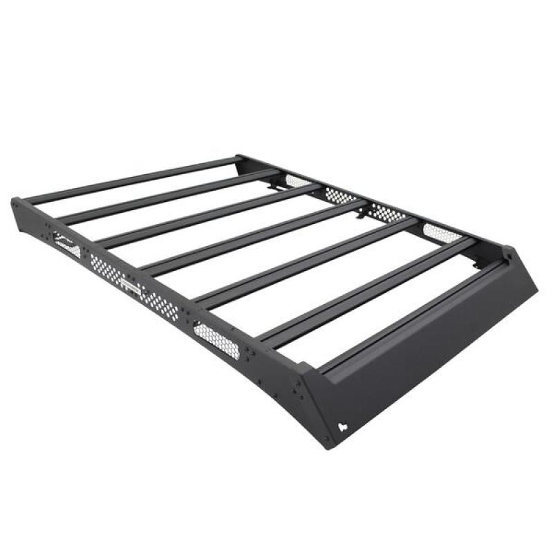 Go Rhino Toyota Tacoma DC Ceros Low Profile Roof Rack - Tex. Blk