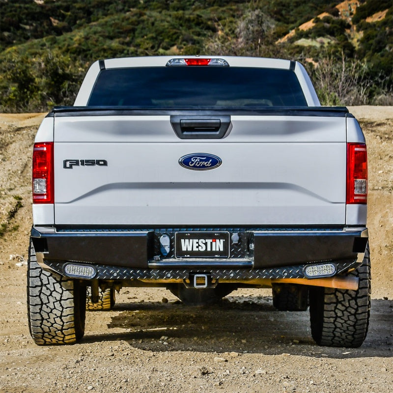 Westin 15+ Ford F-150 HDX Bandit Rear Bumper - Black