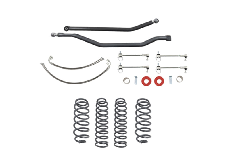 Belltech Jeep Wrangler Rubicon Unlimited JK 4dr 4in Trail Perf Lift Kit w/ Rear Sway Bar