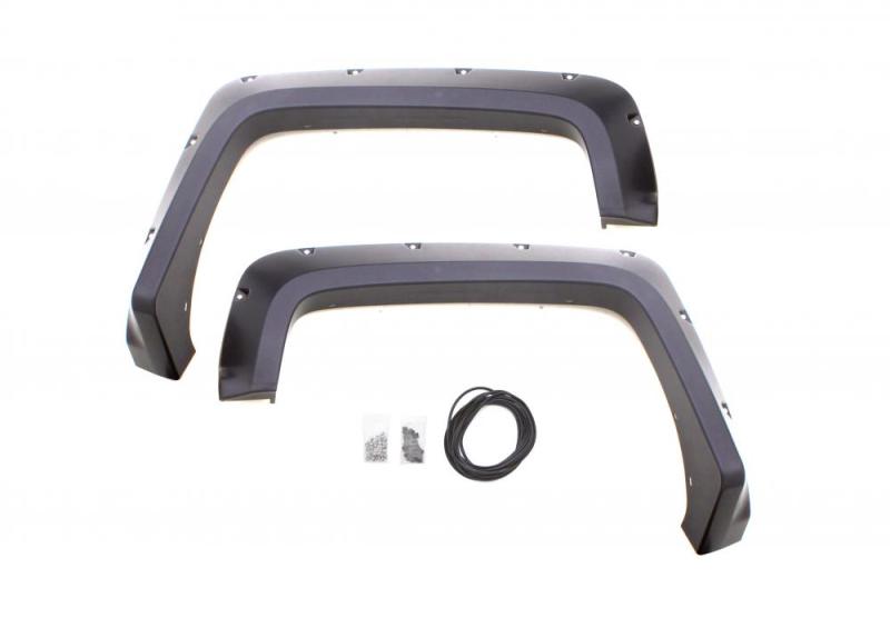 Lund Dodge Ram 2500 RX-Rivet Style Smooth Elite Series Fender Flares - Black (2 Pc.)