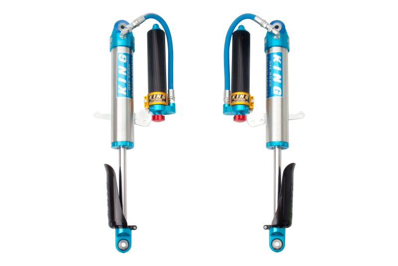King Shocks 2018+ Jeep Wrangler JL Front 2.5 Dia Remote Res Shock for 6in Lift w/Adjuster (Pair)
