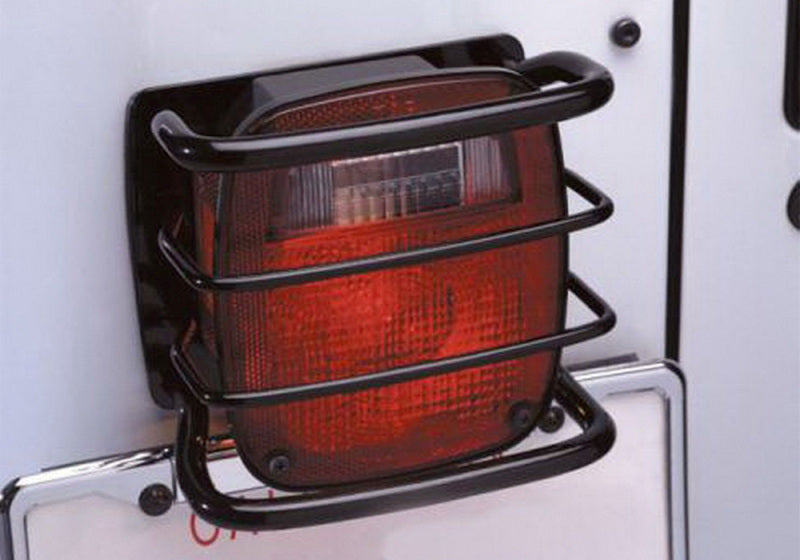 Rampage Jeep CJ5 Taillight Euroguards - Black