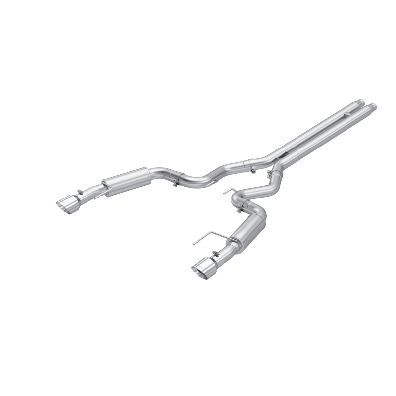 MBRP Ford Mustang GT S650, 5.0L 3in Dual Split Rear Aluminized Steel