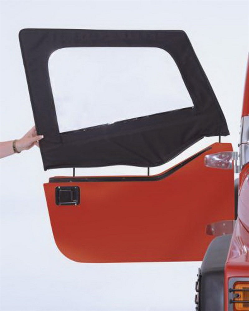 Rampage Jeep Wrangler(TJ) Door Skins - Black Denim
