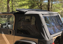 Load image into Gallery viewer, Rampage Jeep Wrangler (JL) Unlimited Frameless TrailView Fastback Soft Top Kit - Black Diamond