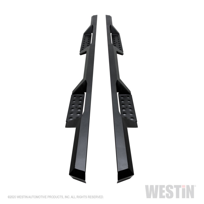 Westin Chevy Silverado 1500 Crew Cab 2004-2013 HDX Drop Nerf Step Bars - Textured Black