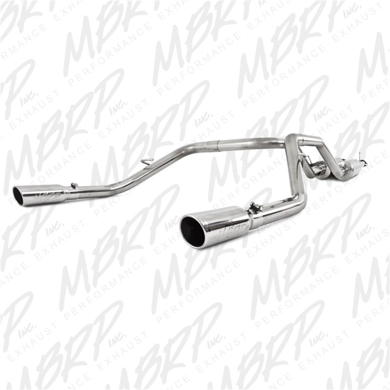 MBRP Toyota Tundra 5.7L EC-Std. & SB/CC-SB Cat Back Dual Split Rear