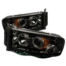 Load image into Gallery viewer, Spyder Dodge Ram 1500 02-05/Ram 2500 03-05 Projector Headlights LED Halo LED Smke PRO-YD-DR02-HL-SMC