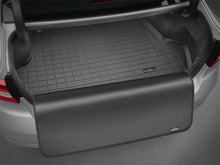 Load image into Gallery viewer, WeatherTech 2012+ Audi A6 Sedan Cargo Liner w/ Bumper Protector - Black