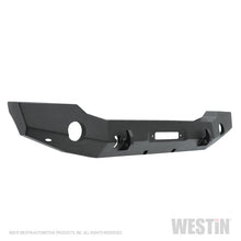 Load image into Gallery viewer, Westin 18+ Jeep Wrangler JL WJ2 Full Width Front Bumper - Textured Black