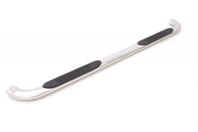 Load image into Gallery viewer, Lund Chevy Silverado 1500 Crew Cab 4in. Oval Curved Steel Nerf Bars - Black