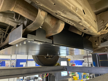 Load image into Gallery viewer, FSPE Catalytic Converter Powder Coat Guard Chevrolet Express / GMC Savana 1500 for 2003-2014