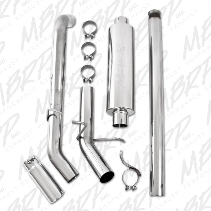 MBRP Chevrolet/GMC 1500 4.8/5.3L EC/CC (excluding 8 bed) Cat Back Single Side