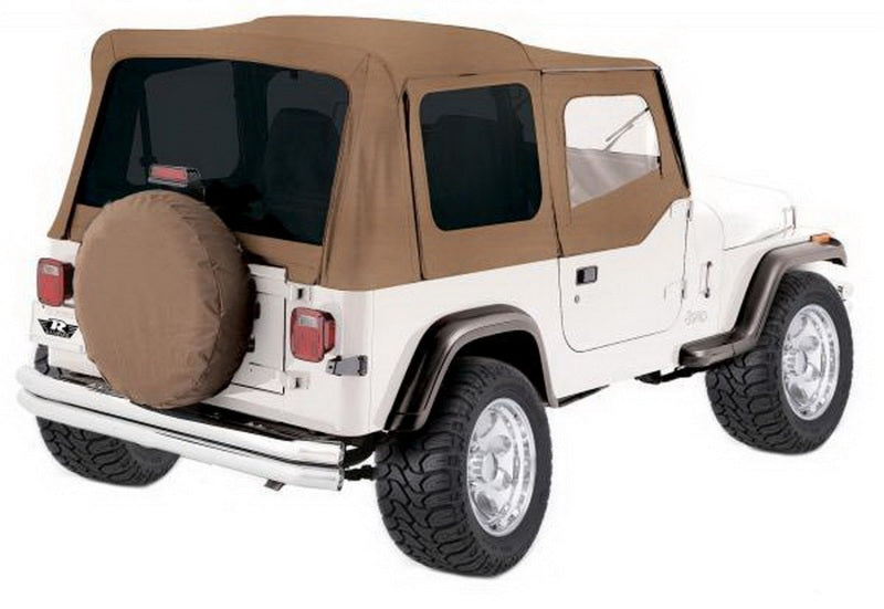 Rampage Jeep CJ5 Complete Top - Spice Denim