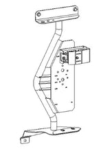 Load image into Gallery viewer, Go Rhino Jeep Wrangler JL/JLU/JT Front Fender Jack Mount for Hi-Lift Jack - Tex. Blk