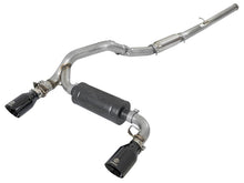 Load image into Gallery viewer, aFe Takeda 3in 304 SS Cat-Back Exhaust System w/ Black Tips 16-18 Ford Focus RS I4-2.3L (t)