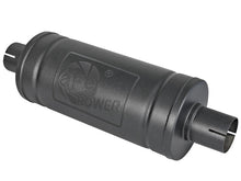 Load image into Gallery viewer, aFe MACH Force-Xp 409 SS Muffler w/ Black finish 2-1/2in Inlet &amp; Oulet 14in x 16in Diameter
