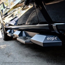 Load image into Gallery viewer, Westin 19+ Chevrolet Silverado 1500 DC HDX Xtreme Nerf Step Bars - Tex. Blk