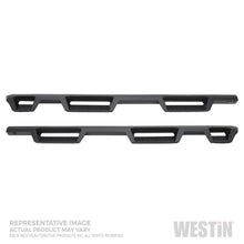 Load image into Gallery viewer, Westin 19+ GMC Sierra 1500 CC 6.5ft Bed (Excl. 2019 Ltd/LD) HDX Drop W2W Nerf Step Bars - Tex. Blk