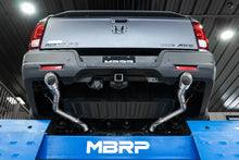 Load image into Gallery viewer, MBRP Honda Ridgeline T304 Stainless Steel 2.5in Cat-Back - Dual Split Rear Exit