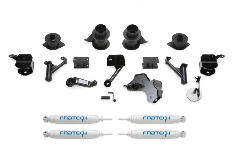Fabtech 19+ Ram 2500 4WD 5in Basic Kit w/Perf Shks