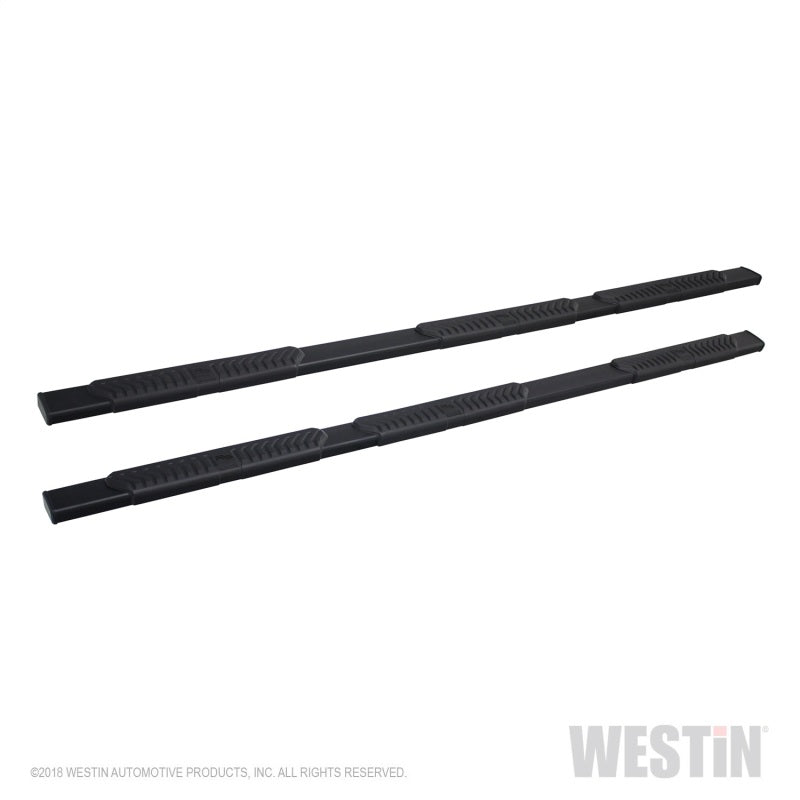 Westin 07+ Chevrolet Silverado 1500 CC 6.5ft Bed R5 M-Series W2W Nerf Step Bars - Blk