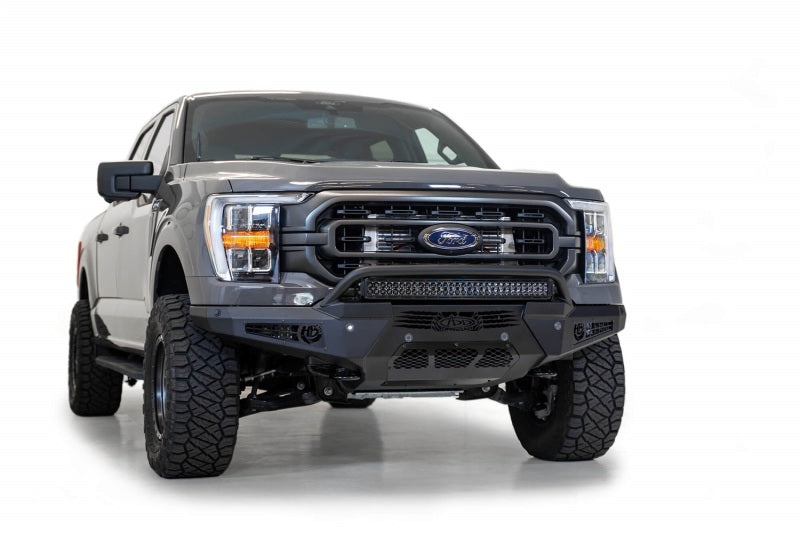 Addictive Desert Designs 2021+ Ford F-150 HoneyBadger Front Bumper w/o Top Hoop
