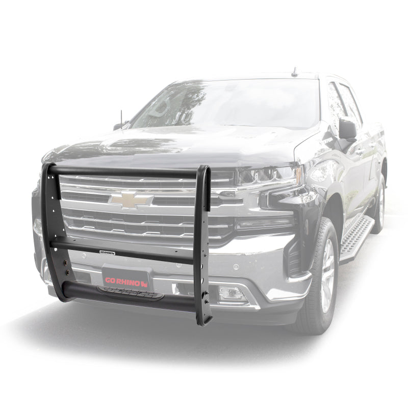 Go Rhino Chevrolet Silverado 1500 3000 Extreme Series StepGuard - Textured Black