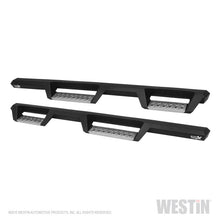 Load image into Gallery viewer, Westin 07+ Jeep Wrangler JKU 4dr. HDX Stainless Drop Nerf Step Bars - Tex. Blk