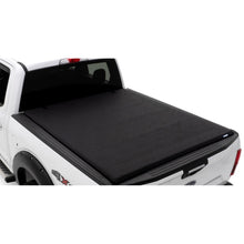 Load image into Gallery viewer, Lund Ford F250/F350/F450 Super Duty (8ft bed) Genesis Roll Up Tonneau Cover - Black