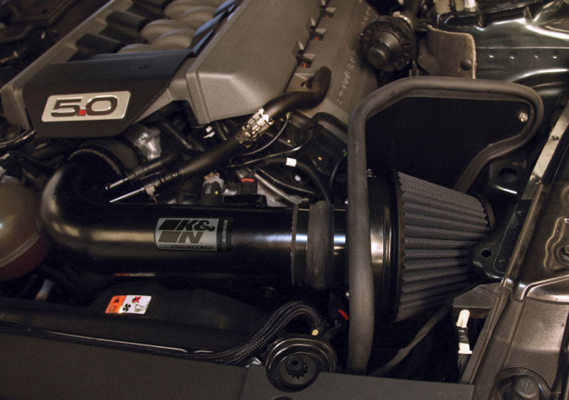 K&N Ford Mustang GT 5.0L V8 Black Performance Intake Kit