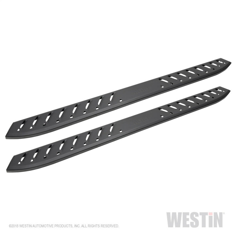 Westin Chevrolet Silverado/Sierra 1500 Crew Cab Thrasher Running Boards - Textured Black