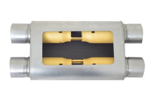 Load image into Gallery viewer, Gibson MWA Superflow Dual/Dual Oval Muffler - 4x9x14in/3in Inlet/3in Outlet - Stainless