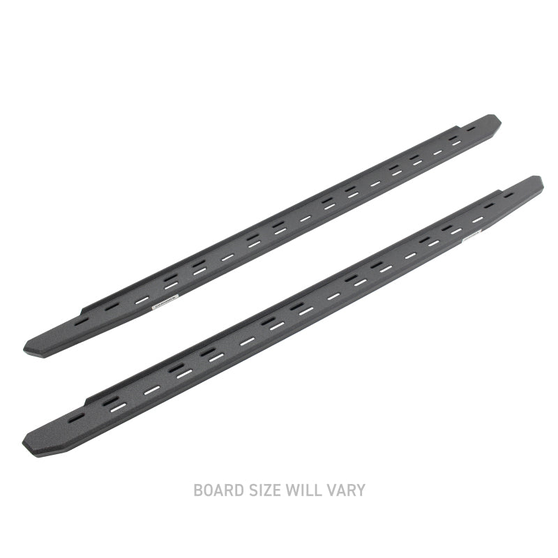 Go Rhino RB30 Slim Line Running Boards 80in. - Bedliner Coating (Boards ONLY/Req. Mounting Brackets)