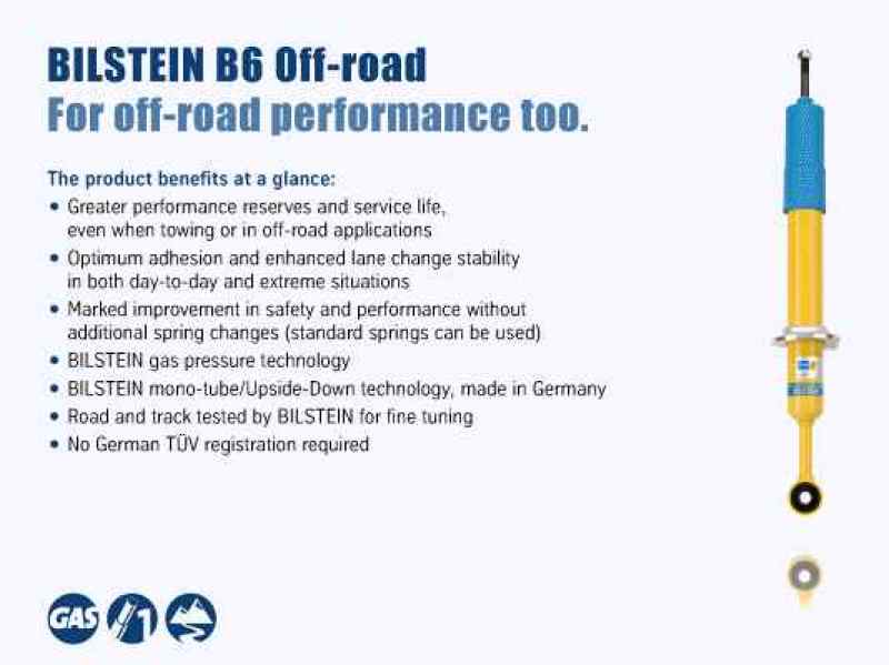 Bilstein B6 4600 Series Ford F-150 Rear 46mm Monotube Shock Absorber