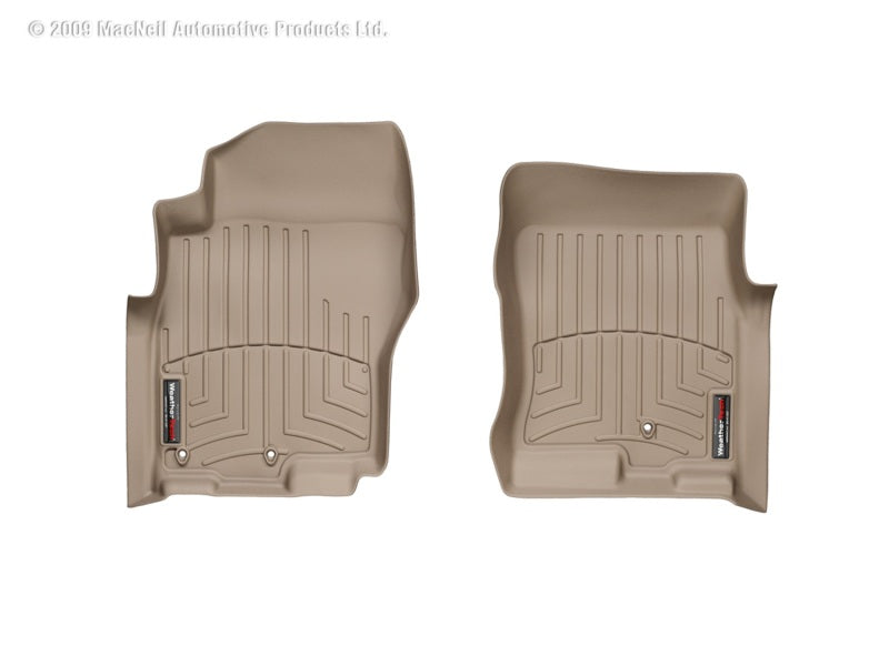 WeatherTech Nissan Pathfinder Front FloorLiner - Tan