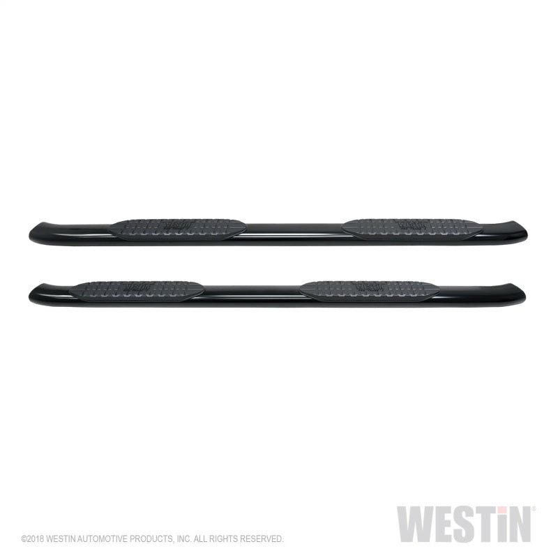 Westin Chevrolet Silverado/Sierra 1500 Crew Cab Non LD PRO TRAXX 5 Oval Nerf Step Bars - Black