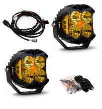 Load image into Gallery viewer, Baja Designs LP4 Pro Driving/Combo LED - Amber (Pair)