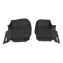 Load image into Gallery viewer, Westin Ford Super Duty Regular/Super/Crew Cab Wade Sure-Fit Floor Liners Front - Black