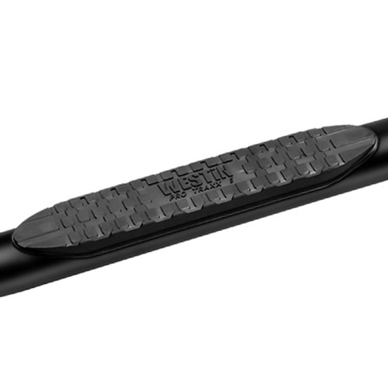 Westin 2014+ Chevy Silverado 1500 Reg Cab PRO TRAXX 5 Oval Nerf Step Bars - Black