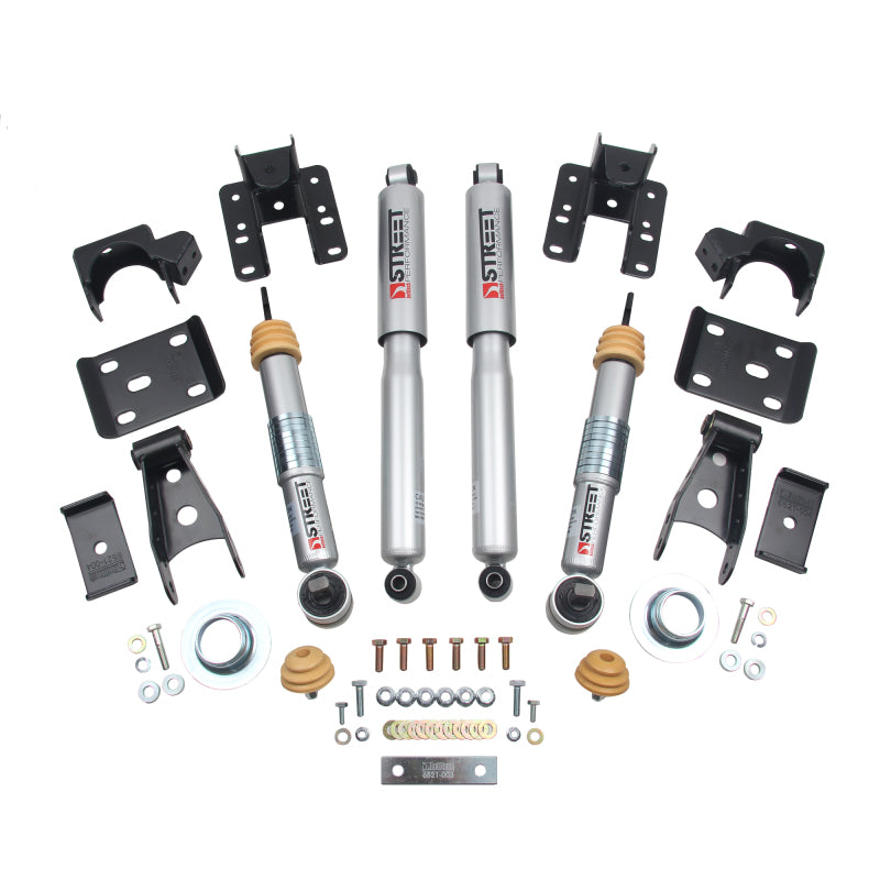 Belltech LOWERING KIT Chevy Silverado All Cabs 4WD 2inF/2inR