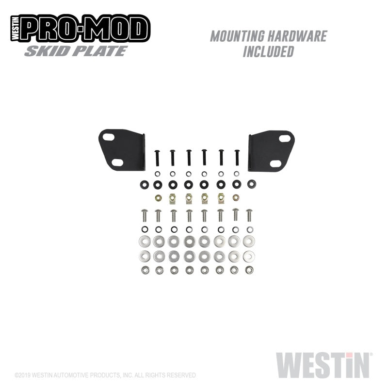 Westin Chevy Silverado 2500/3500 Pro-Mod Skid Plate - Textured Black