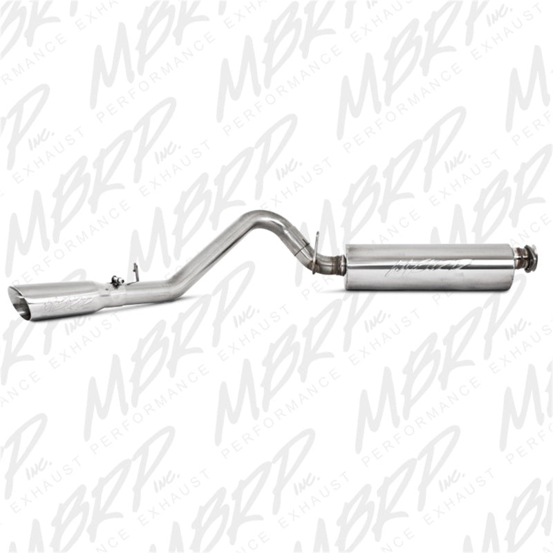 MBRP Jeep Wrangler (JK) Inline-4 2.5L Inline-6 4.0L Cat Back Single Side