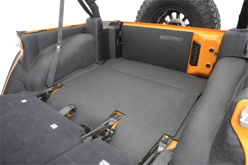 BedRug 11-18 Jeep JK 2Dr Rear 5pc BedTred Cargo Kit (Incl Tailgate & Tub Liner)