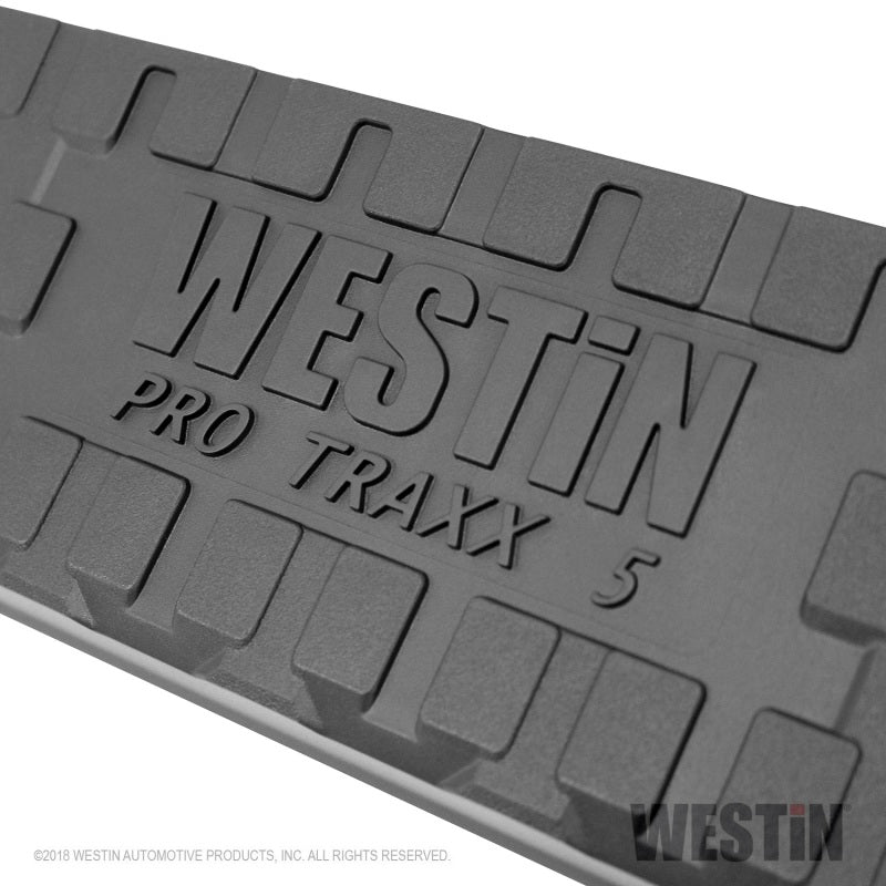 Westin Chevrolet Silverado/Sierra 1500 Crew Cab Non LD PRO TRAXX 5 Oval Nerf Step Bars - Black