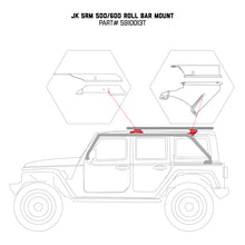 Load image into Gallery viewer, Go Rhino Jeep Wrangler 4dr Mouinting Kit for SRM Rack