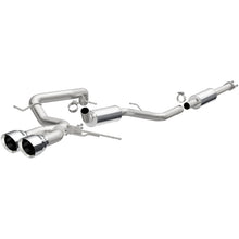 Load image into Gallery viewer, MagnaFlow 13 Ford Focus 2.0L Turbocharged ST Dual Center Rear Exit Stainless Cat Back Perf Exhaust