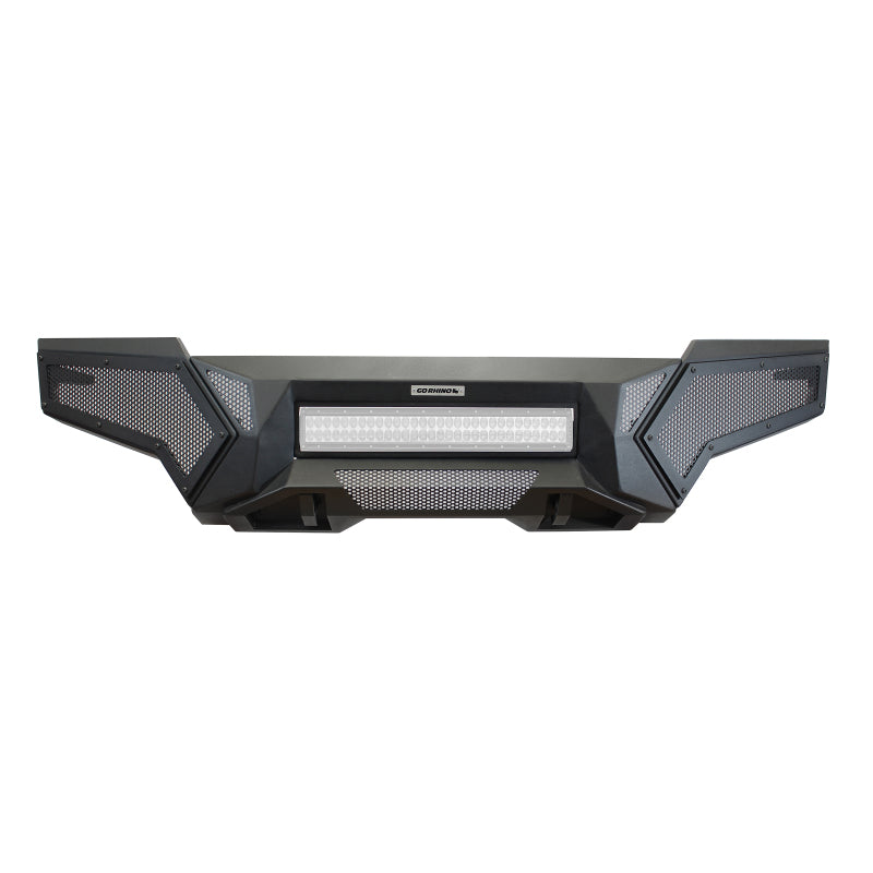 Go Rhino Toyota Tacoma Element Front Bumper with Fixed Light Bar Mount Textured Black