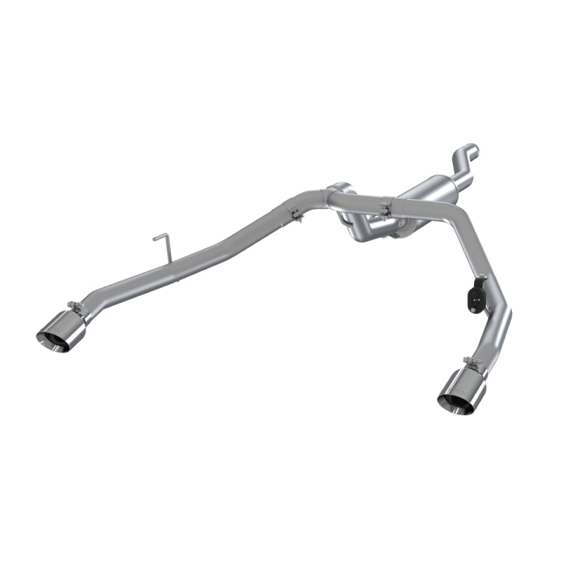 MBRP Jeep Gladiator 3.6L 2.5in Dual Rear Exit Cat Back Exhaust Aluminized